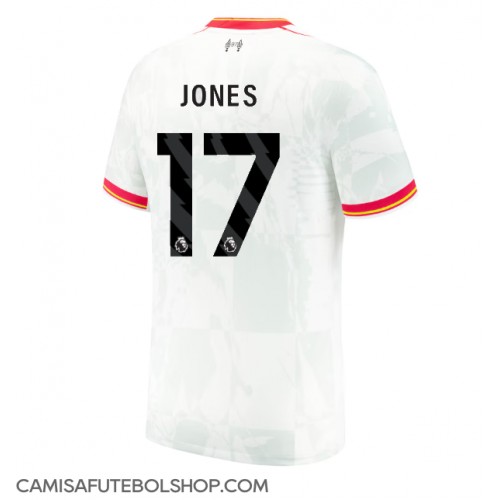 Camisa de time de futebol Liverpool Curtis Jones #17 Replicas 3º Equipamento 2024-25 Manga Curta